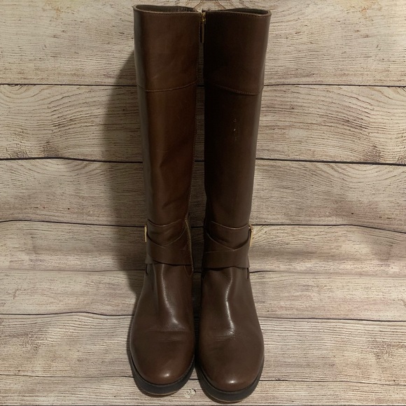 Michael Kora Knee High Leather Boots - Picture 4 of 10